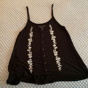 American Eagle Outfitters Black Tank